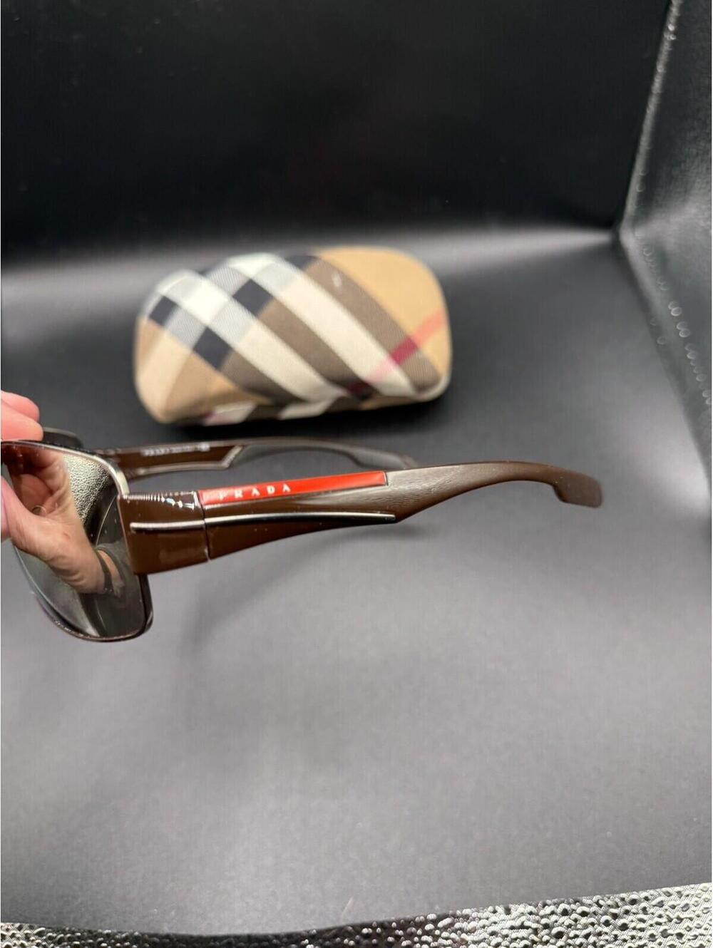 Prada Linea Rossa Brown w/Brown Lenses - Picture 5 of 10